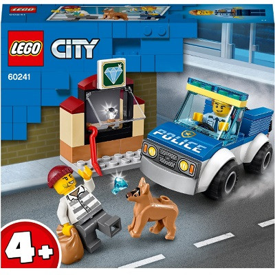 Конструктор LEGO City Police 60241 Полицейский отряд с собакой, 67 дет.