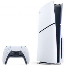 Игровая приставка Sony PlayStation 5 Slim 1TB с дисководом (CFI-2000A) JP, белый