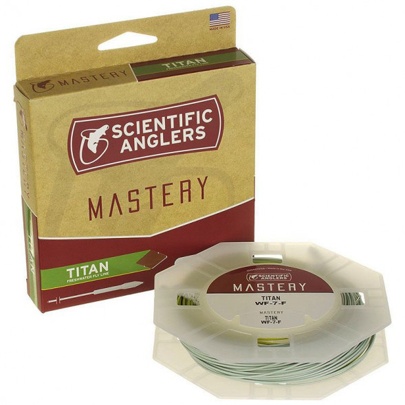 Шнур нахлыстовый Scientific Anglers Mastery Titan 120913 WF-6-F, Blue/Green