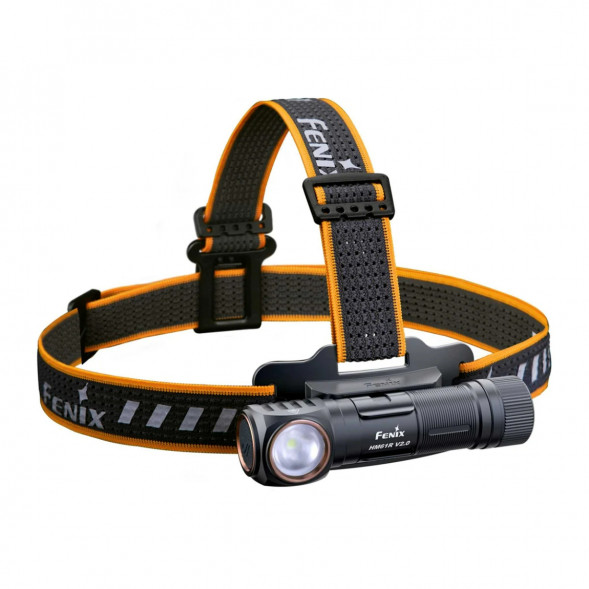 Фонарь налобный Fenix HM61R V2.0,  Black/Orange в Казани