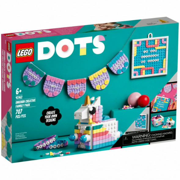 Конструктор LEGO DOTS 41962 Творческий семейный набор «Единорог» в Ижевске