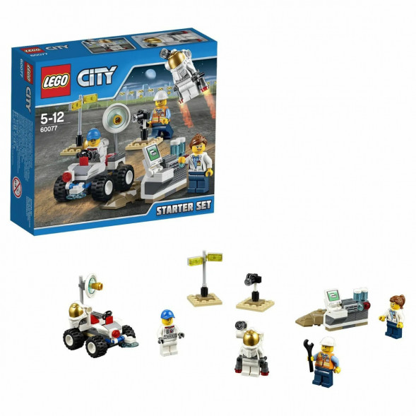 Конструктор LEGO City Space Port 60077 Набор для начинающих &amp;quot;Космос&amp;quot;