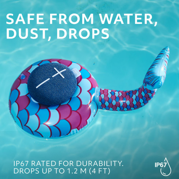 Портативная колонка Ultimate Ears MINIROLL, синий