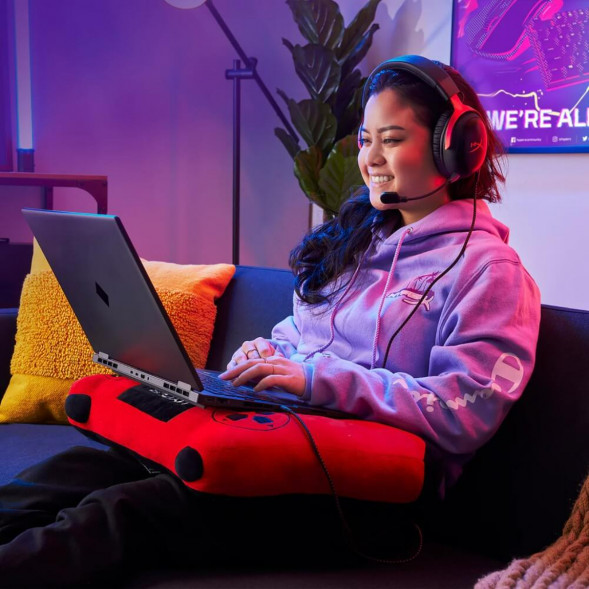 Компьютерная гарнитура HyperX Cloud III проводная, чёрный/красный