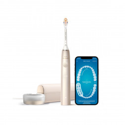 Звуковая зубная щетка Philips Sonicare 9900 Prestige HX9992, золотистое шампанское