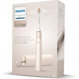 Звуковая зубная щетка Philips Sonicare 9900 Prestige HX9992, золотистое шампанское