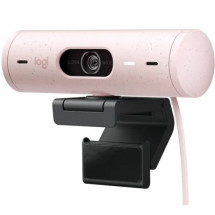 Веб-камера Logitech Brio 500, розовый