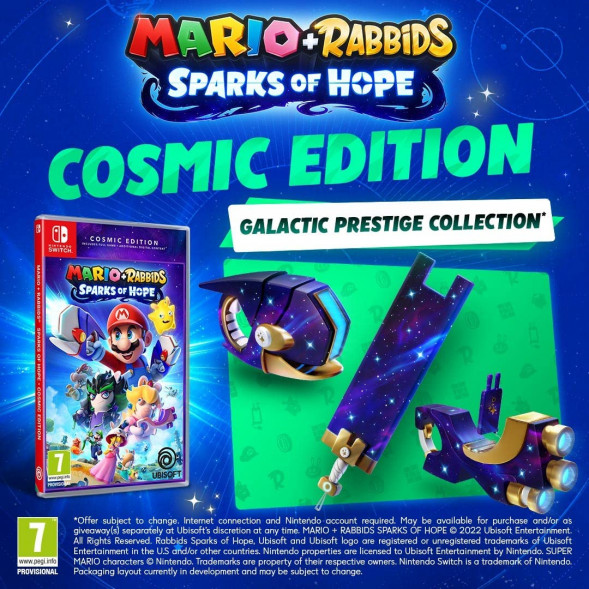 Игра Mario + Rabbids: Sparks of Hope. Cosmic Edition [Nintendo Switch, русские субтитры] в Москве