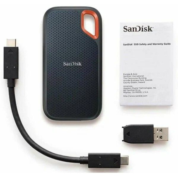 Внешний диск SanDisk Portable SSD 1TB 1000Mb/s [SDSSDE61-1TOO-Z25