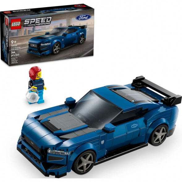 Конструктор LEGO Speed Champions 76920 Спортивный автомобиль Ford Mustang Dark Horse