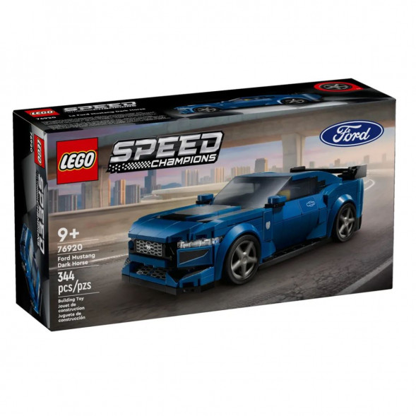 Конструктор LEGO Speed Champions 76920 Спортивный автомобиль Ford Mustang Dark Horse