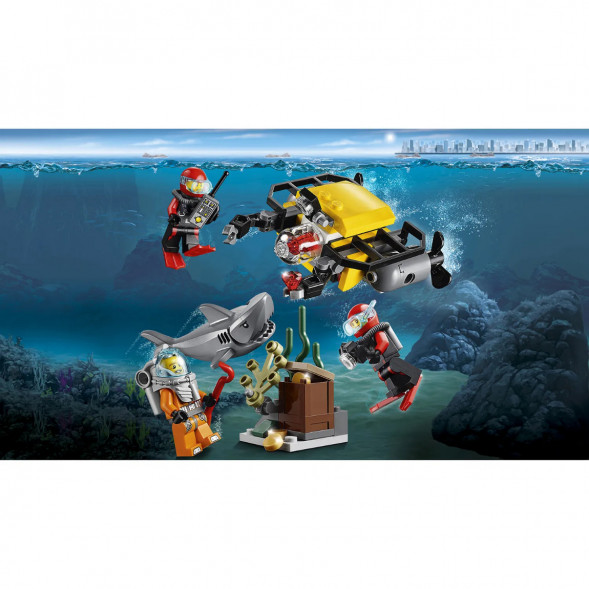 Конструктор LEGO City Deep Sea Explorers 60091 Исследование морских глубин