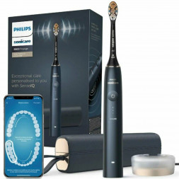 Звуковая зубная щетка Philips Sonicare 9900 Prestige HX9992, темно-синий
