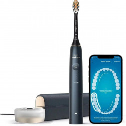Звуковая зубная щетка Philips Sonicare 9900 Prestige HX9992, темно-синий