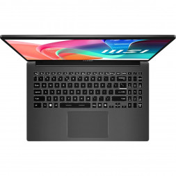 Ноутбук MSI Modern 15 F1MXG-1280RU (15.6&amp;quot;, IPS, Intel Core 7 150U, 10 ядер, 16 ГБ DDR5, SSD 512 ГБ, Intel Iris Xe Graphics, Windows 11), чёрный