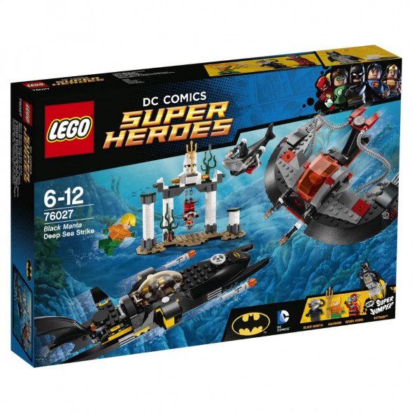 Конструктор LEGO Super Heroes 76027 Глубоководная атака Черного Манта