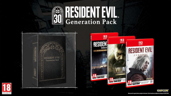 Игра Resident Evil: Generation Pack [NIntendo Switch 2, русские субтитры] в Новосибирске