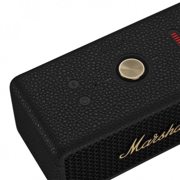 Портативная колонка Marshall Emberton III, Black &amp;amp; Brass 