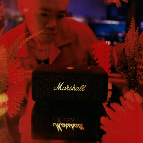 Портативная колонка Marshall Emberton III, Black &amp;amp; Brass 