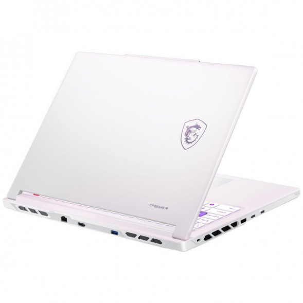 Ноутбук MSI Crosshair A16 HX MLG Edition E8WGXK-089XRUY (16&amp;quot;, IPS, AMD Ryzen 9 8940HX 2.4ГГц, 16 ядер, 16ГБ DDR5, 1ТБ SSD, NVIDIA GeForce RTX 5070 - 12 ГБ, без ОС), белый 