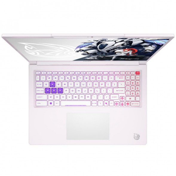Ноутбук MSI Crosshair A16 HX MLG Edition E8WGXK-089XRUY (16&amp;quot;, IPS, AMD Ryzen 9 8940HX 2.4ГГц, 16 ядер, 16ГБ DDR5, 1ТБ SSD, NVIDIA GeForce RTX 5070 - 12 ГБ, без ОС), белый 