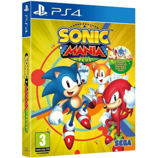 Игра Sonic Mania Plus (+ Артбук) [PS4, русские субтитры] &mdash; 
