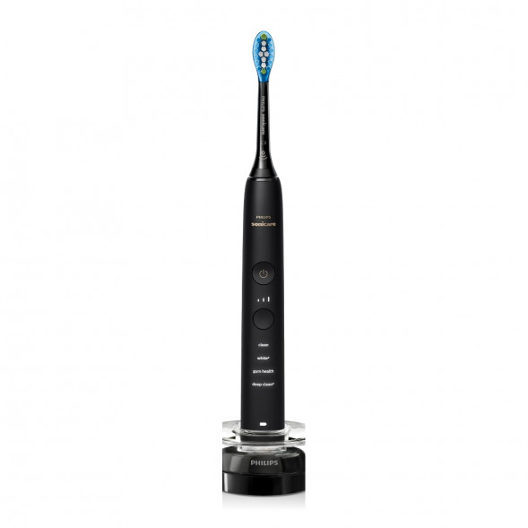 Набор из 2 электрических зубных щеток Philips Sonicare DiamondClean 9000 HX9914/54, чёрный
