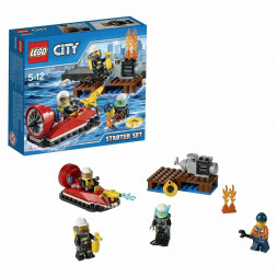 Конструктор LEGO City Fire 60106 Пожарная охрана