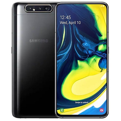 Смартфон Samsung Galaxy A80 128 ГБ черный