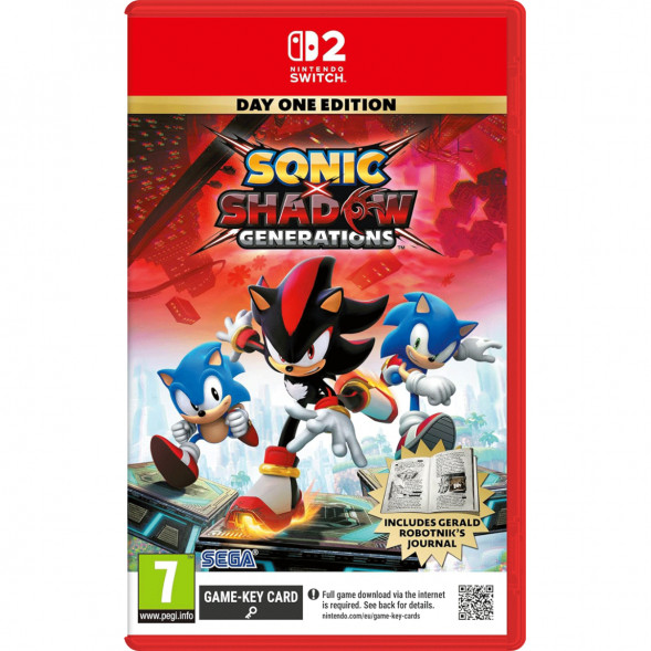 Игра Sonic x Shadow Generations. Day One Edition [Nintendo Switch 2, русские субтитры]