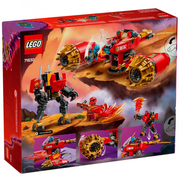 Конструктор LEGO Ninjago 71830 Боевой робот Кая «Всадник бури» в Москве
