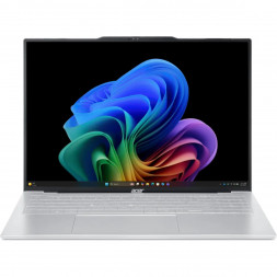Ноутбук Acer Swift Air 16 SFA16-61M-R721 (16", OLED, AMD Ryzen AI 7 350 2ГГц, 8 ядер, 16ГБ LPDDR5, 1ТБ SSD, AMD Radeon 860M, без ОС), серебристый