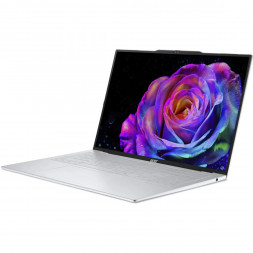 Ноутбук Acer Swift Air 16 SFA16-61M-R721 (16", OLED, AMD Ryzen AI 7 350 2ГГц, 8 ядер, 16ГБ LPDDR5, 1ТБ SSD, AMD Radeon 860M, без ОС), серебристый