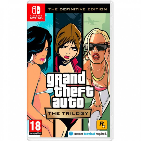 Grand Theft Auto: The Trilogy - The Definitive Edition [Nintendo Switch, русская версия]