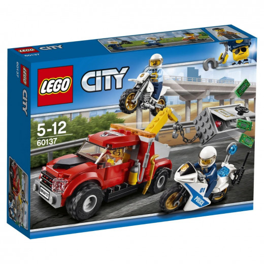 Конструктор LEGO City Police 60137 Побег на буксировщике — 