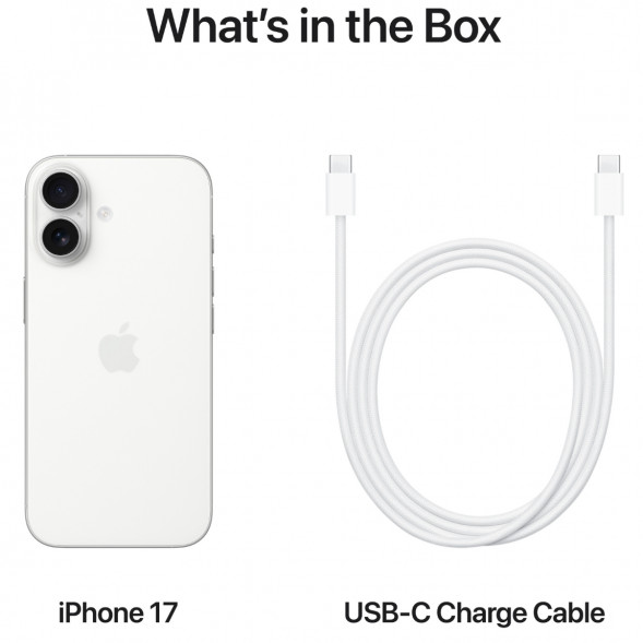 Смартфон Apple iPhone 17 512GB eSim, White