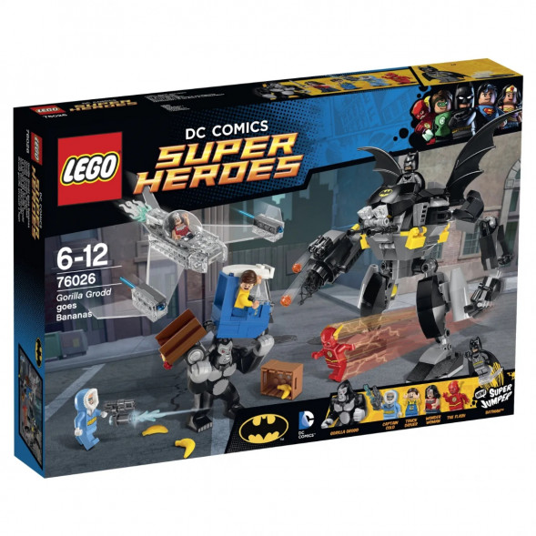 Конструктор LEGO Super Heroes 76026 Горилла Гродд сходит с ума