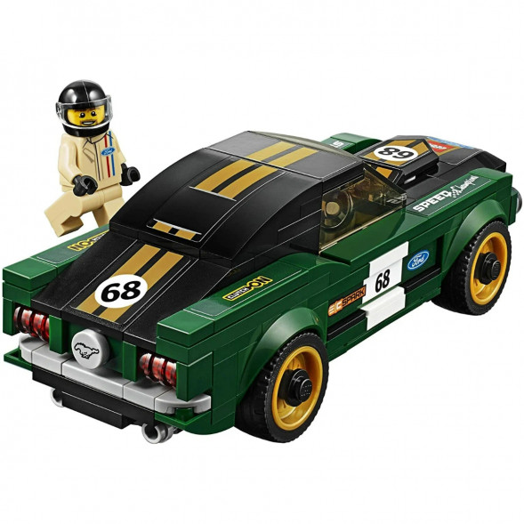 Конструктор LEGO Speed Champions 75884 1968 Ford Mustang Fastback