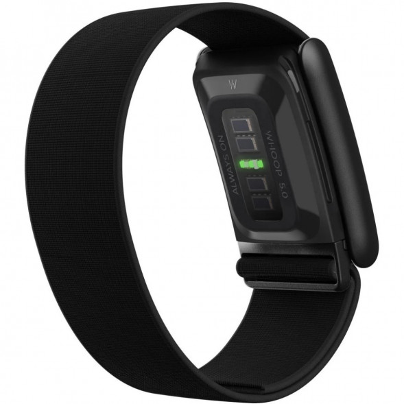 Влагостойкий ремешок для Whoop 5.0 CoreKnit Band​, Jet Black
