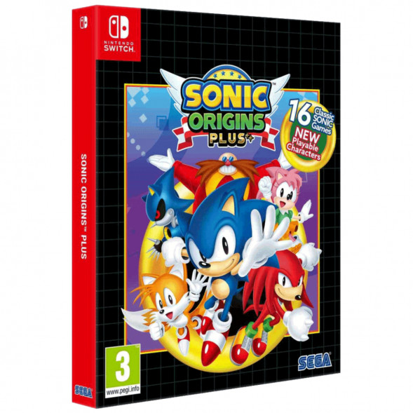 Игра Sonic Origins Plus [Nintendo Switch, русские субтитры] в Кемерово