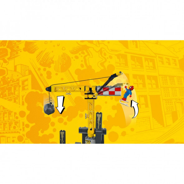 Конструктор LEGO Super Heroes 76037 Носорог и Песочный человек против Супергероев