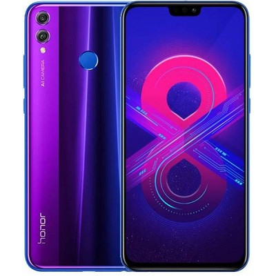 Смартфон Honor 8X 4/64GB мерцающий синий (RU) 