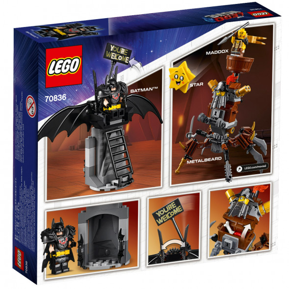 Конструктор LEGO Movie 70836 Боевой Бэтмен и Железная борода  в Тюмени