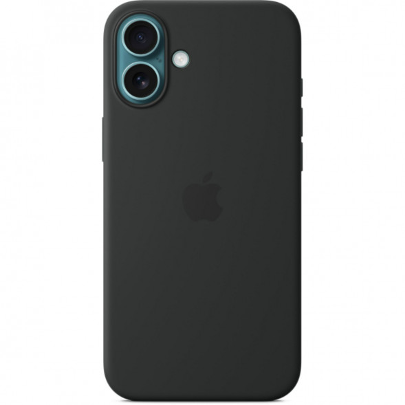 Чехол Apple для iPhone 16 Plus Silicone MagSafe, черный (MYY93ZM/A)