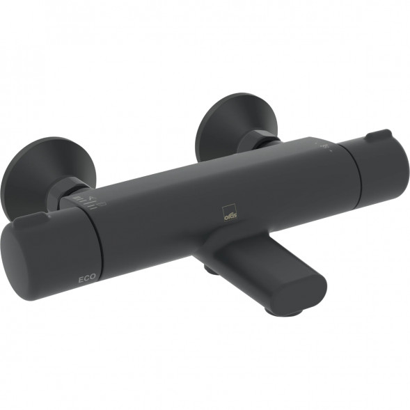 Термостатический смеситель Oras Nova ECO (7462G-33), черный матовый