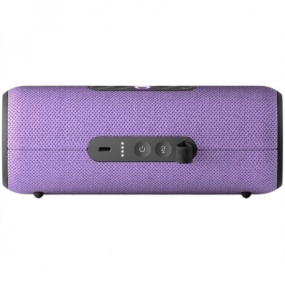 Умная портативная колонка Яндекс Станция Стрит с Алисой, фиолетовый