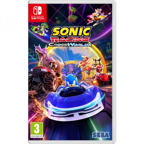 Игра Sonic Racing: CrossWorlds [Nintendo Switch, русские субтитры]