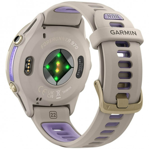 Умные часы Garmin Forerunner 970 Soft Gold Titanium/French Gray Translucent Indigo Band 010-02969-12 в Хабаровске