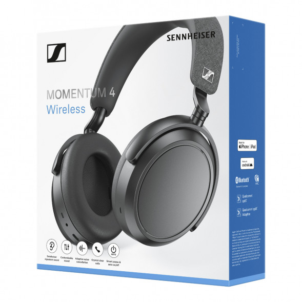 Беспроводные наушники Sennheiser Momentum 4 Wireless, Graphite в Якутске