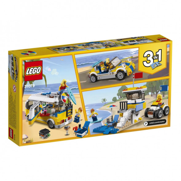 Конструктор LEGO Creator 31079 Фургон сёрферов